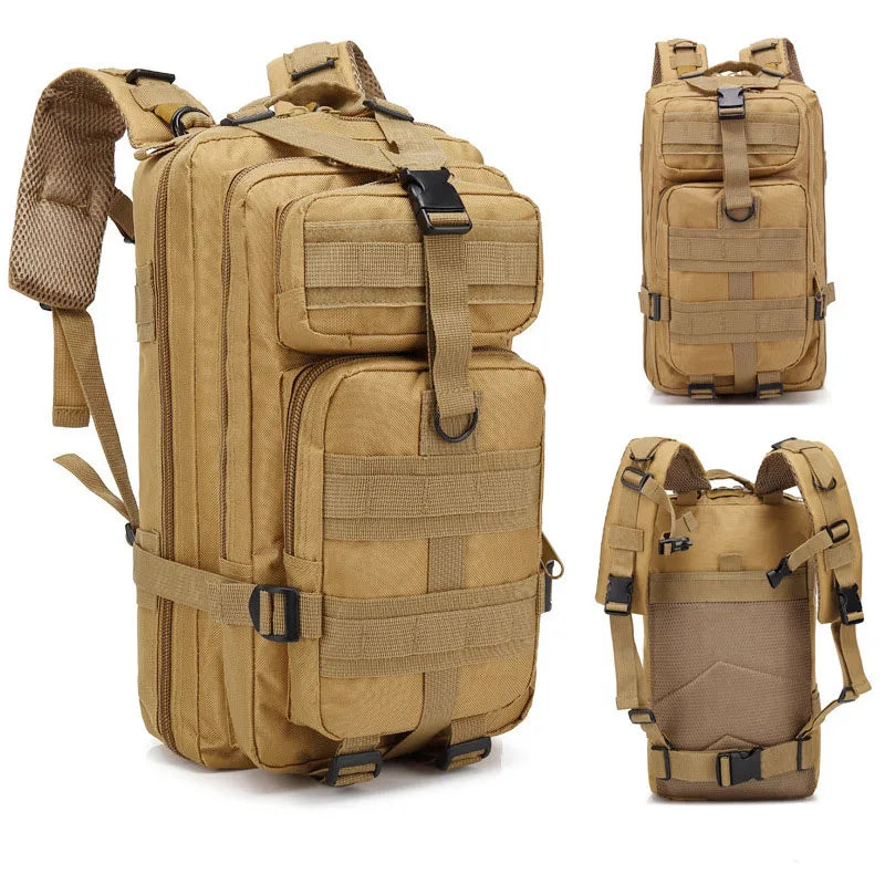 600d Polyester Waterproof Green Outdoor Camping Fishing Hiking Hike Travel Bag Tactical Rucksack Backpack