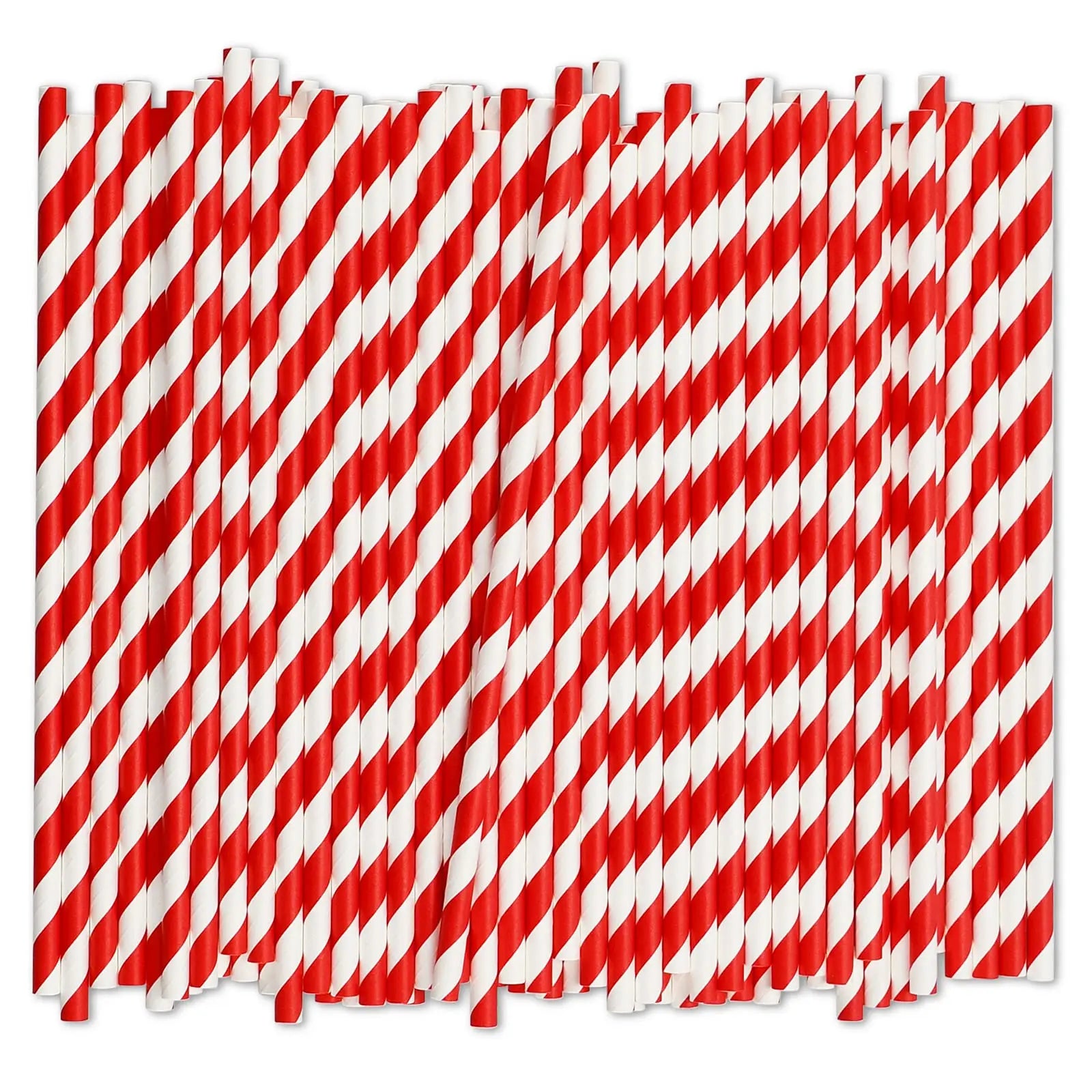 Wholesale Eco Friendly Biodegradable Disposable Custom Bamboo Paper Drinking Straws
