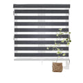 Waterproof Zebra Blinds Bedroom Curtain Sun-protective Soft Fabric Roll-up Type Electric Format Easy Installation Window Blind