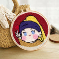 Poke Embroidery Hand Embroidery Diy Material Bag Wool Embroidery Home Decoration Painting Cross Stitch Rubbing Painting