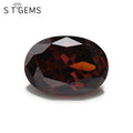 Hot Sale Brown CZ Stone Oval Shape 5*7mm Cubic Zirconia for Jewelry