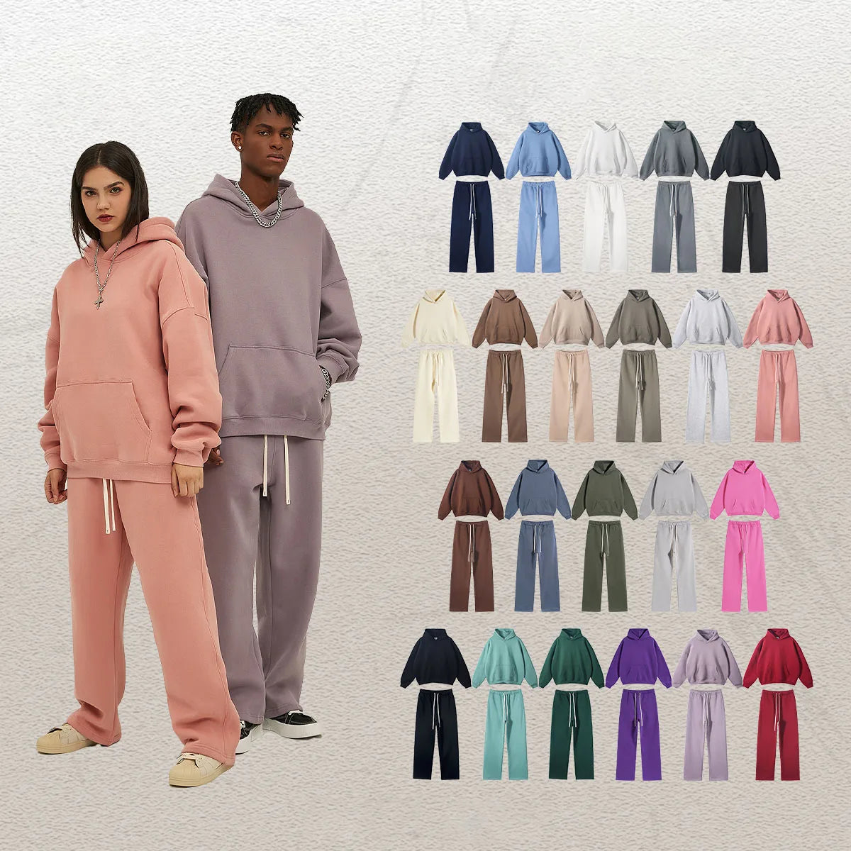 Hoodies Plain Vintage 100% Cotton Embroidery Hoodies Custom logo Oversized Pullover Wholesale Custom Printing Mens Hoodies