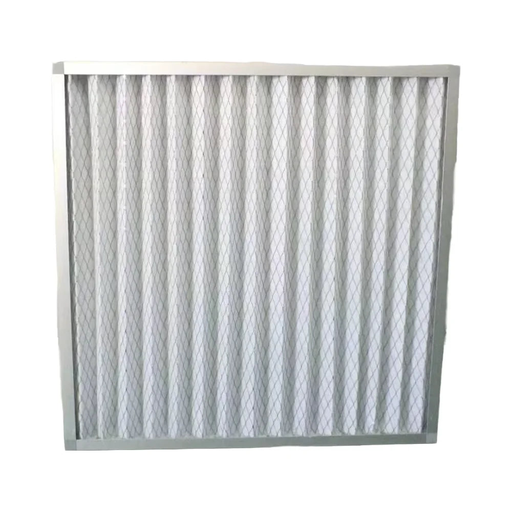 Factory Direct New Merv 8 16 Industrial Wire Mesh Backed Composite Pleated Panel Air Filter Media Paper Cotton Designed