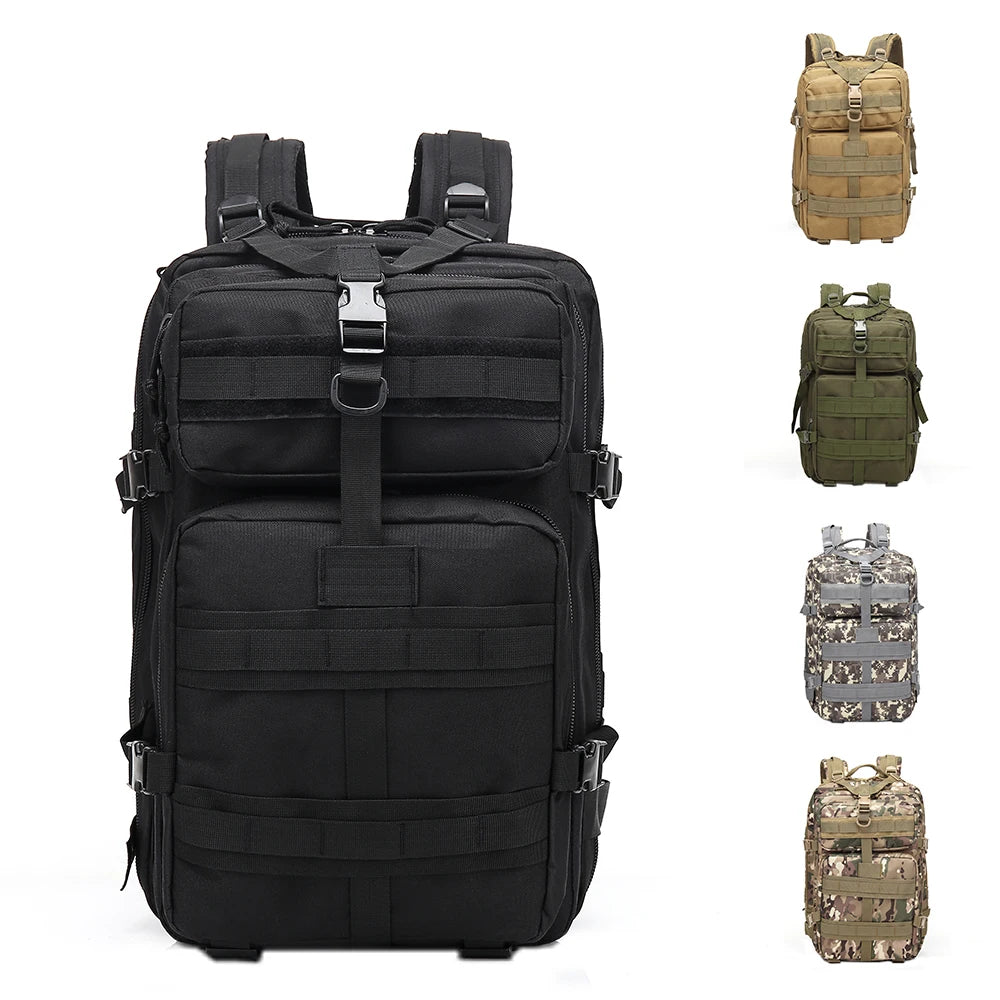 Lupu BL047 45L Tactical Backpack Waterproof Wear-Resistant Customized Logo Zipper Closure Polyester Fashion OEM/ODM Available