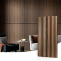 Sound Absorbing 3D Wall Panel Sound Proof Slat Wooden MDF Fiber Panel Wall Ceiling Decor for Acoustic Panel