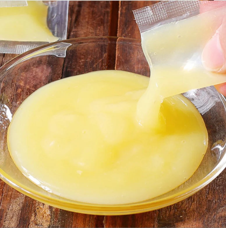 Pure Bag Packaging Bulk Brown Refrigeration HENAN Natural Royal Jelly Products New Season 1kg Bottle Fresh Royal Jelly 1 % Brix