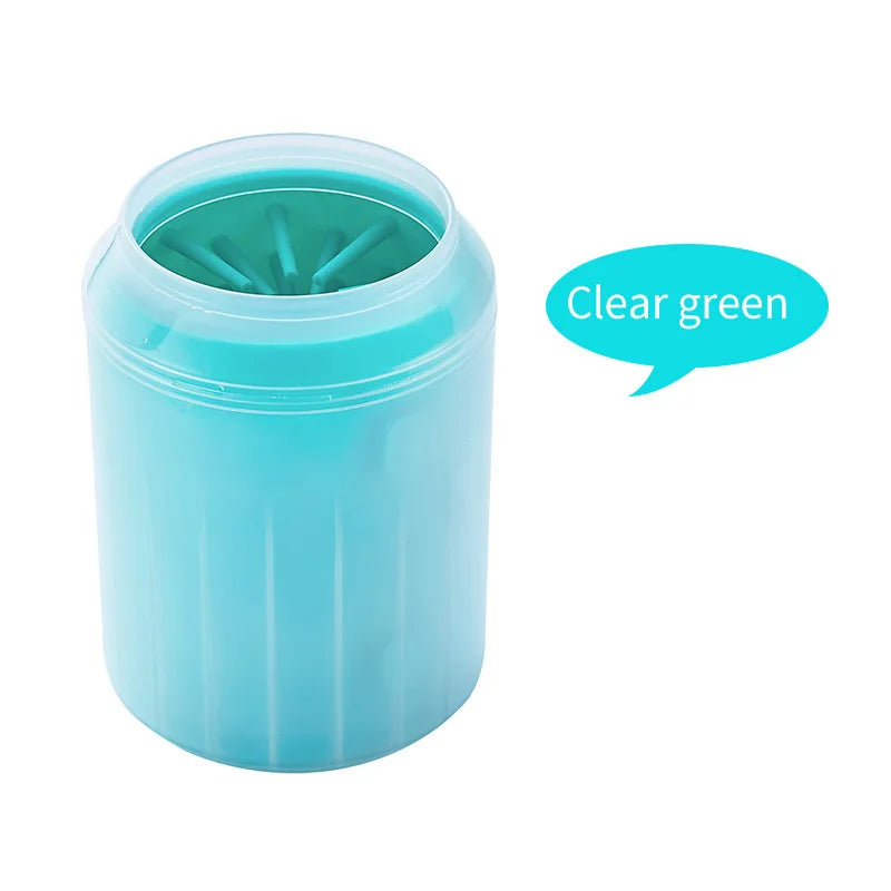 Factory Wholesale Detachable Portable Eco-Friendly Silicone Pet Dog Paw Cleaning Cup 500mL Modern Design Bathing for Cats Dogs