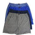 Wholesale 2021 Comfort Breathable Striped Oversize Men's Cotton Underwear Large Size Boxers