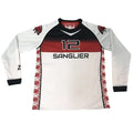 Custom Made Unisex Basketball Double Layer Breathable Plus Size Long Sleeve Jersey for Team Training Sublimated