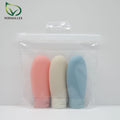 Wholesale 3-in-1 Portable Leak-Proof Plastic Bottles Screen Printing Customizable Sustainable Small Dispensing Kit for Personal