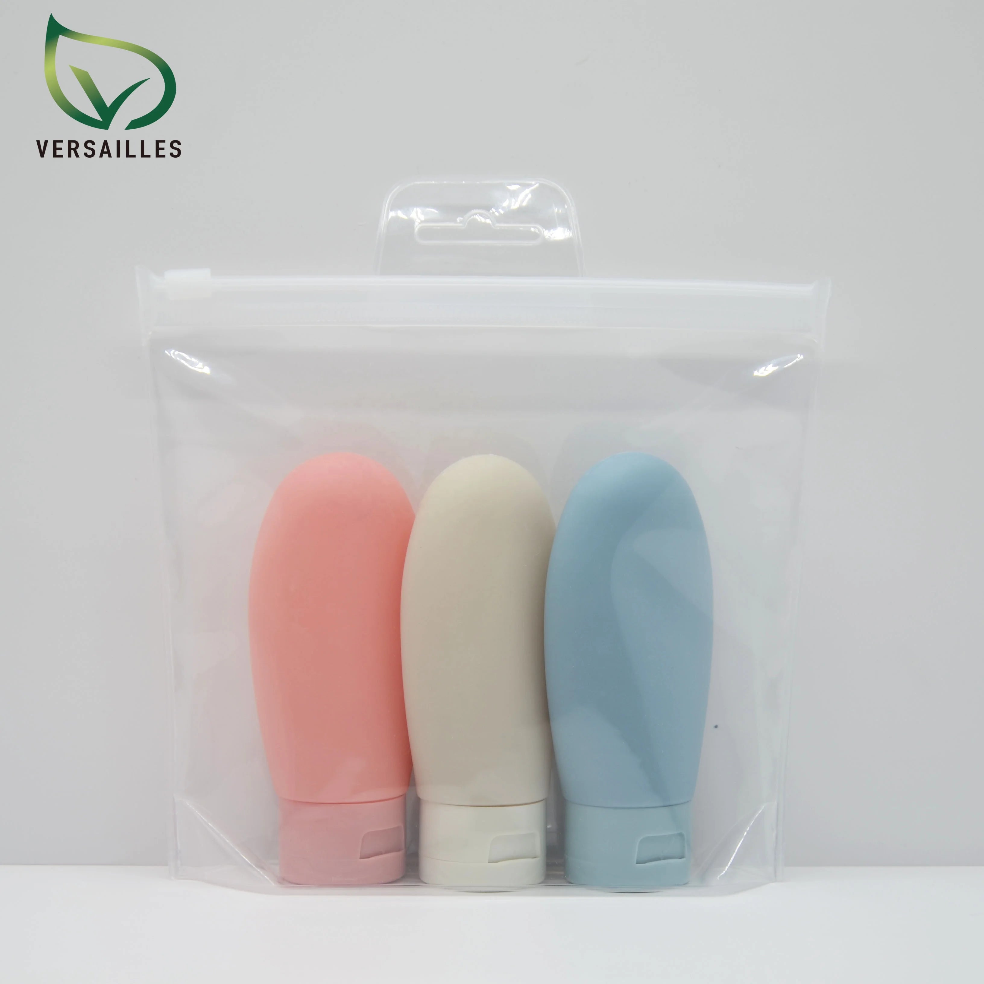 Wholesale 3-in-1 Portable Leak-Proof Plastic Bottles Screen Printing Customizable Sustainable Small Dispensing Kit for Personal