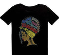 Topaz Factory's High Quality 100% Cotton Juneteenth Clothing Stock-Black Girl Printed T Shirt Wholesale Formal Style