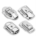 OEM ODM Custom Stainless Steel Metal Stamping Tool Box Hasp Luggage Suitcase Hasps Latches Buckle Lock Clasp Clamp