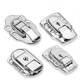 OEM ODM Custom Stainless Steel Metal Stamping Tool Box Hasp Luggage Suitcase Hasps Latches Buckle Lock Clasp Clamp