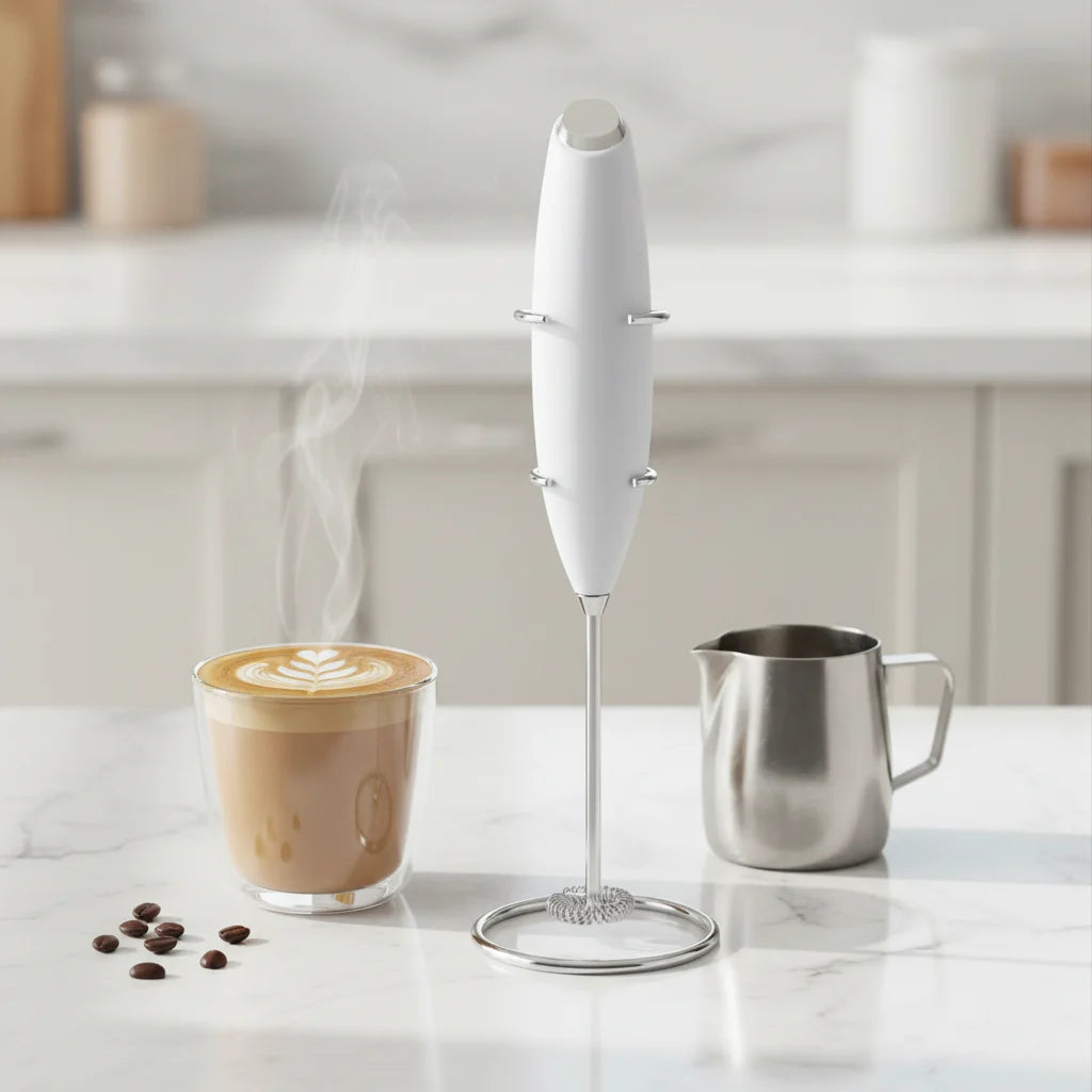 China Manufacture Handheld Milk Frother Foamer Whisk Mixer Stirrer Egg Beate