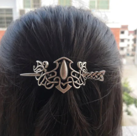 Punk Celtics Knots Viking Hairpins Vintage Hair Clips Gift for Girl Women