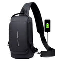 High QualitySmall Chest Bags Men Chest Sling Bag Waterproof Mens Leather Chest Bags for Men