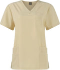Uniforms Surgical Scrubs Set V-Neck Stretch Tops Pockets & Cargo Pants Jogger Nurse Work Uniform Quick Drying