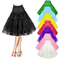Tutu Skirt Swing Rockabilly Petticoat Underskirt Fluffy Pettiskirt for Wedding Bridal Vintage 50s Audrey Hepburn Women Ball Gown
