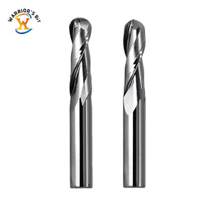 Carbide Ball Nose CNC Router Bits for 2D/3D Carving & Lettering Milling Cutter for Plastic Wood Acrylic Board