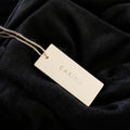 Luxury Garment Paper Tags With Gold Foil logo Custom Size Printing Die Cut Seal Plastic Lock Tags for Clothing