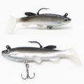 Manufacturers Wholesale False Bait T Tail Lead Simulation Fish 9cm14g Soft Bait