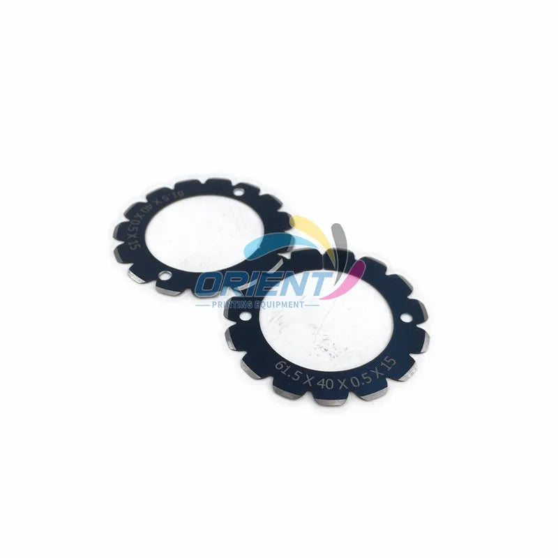 Durable Slot Perforator 61.5*40*0.5mm 15Teeth ZD.224-773-01-00 224-773-01-00 Peforating Blade for Stahl Folding Machine Parts