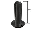HL FACTORY Stainless Steel Glass Clamp Spigots for Villa Railing Balcony-Rust Resistant Contemporary Design Floor Mounting