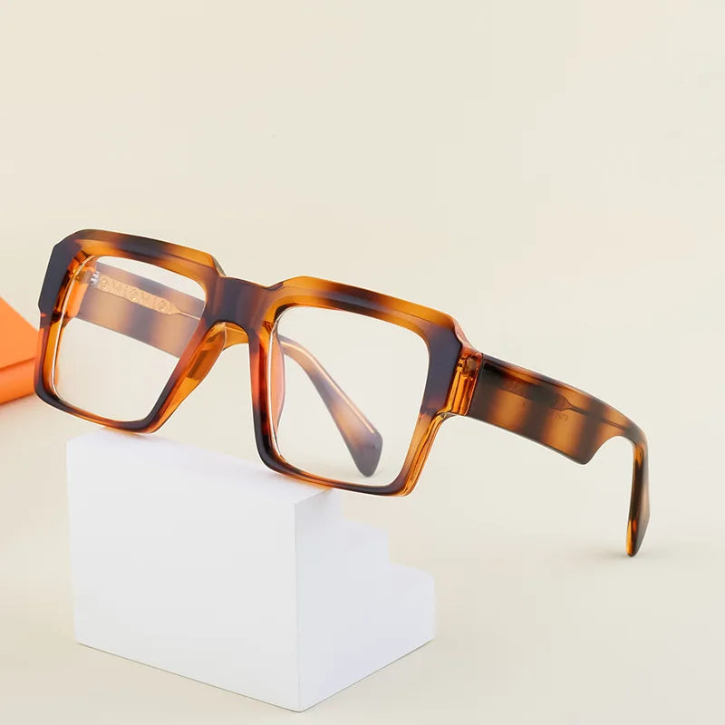 New Model China Wholesale Optical Eyeglasses Frame Mens Rectangular Eyeglass Unisex Small Square Frame