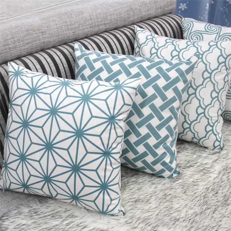 Unique Design Hot Sale Guaranteed Quality Unique Modern Pillow Design Folded Square Printed Cushion Cover