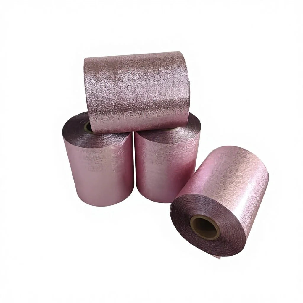 15micx12.7cmx100m Embossed Custom Pattern Textured Hairdressing Aluminum Foils for Hair Salon Use