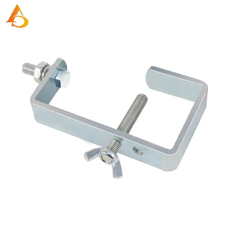 AICPOSE Led Stage Lighting Fixtures 30KGS Weight Capacity 42-60MM Pipe Diameter Adjustment Aluminum Stage Light Hook