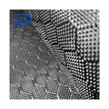 OEM Factory High Strength Carbon Fiber Hexagonal Honeycomb Carbon Fiber Fabric Cloth