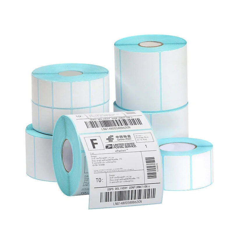 Price on the Low Side Blank Self Adhesive Thermal 40x30 Inch Shipping Label Sticker Roll