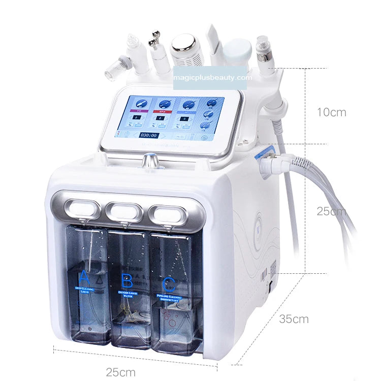 6 in 1 Hydro Dermabrasion Facial Exfoliator Beauty Machine Hydro Microdermabrasion Machine