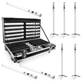 IP65 Outdoor Battery LED Tube Light RGB 128*0.25W Waterproof Stage Light DJ DMX512Wireless DMXRemote Control PIXELTUBE Event