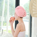 Best Seller Personalized Household Super Absorbent Quick Dry Wrap Microfiber Drying Head Magic Colorful Hair Towelling Turban