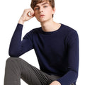 Custom LOGO Wholesale Men's Sweater Long Sleeve Knitwear Crew Neck Men Clothes Knitted Casual Pullover Men Sweaters MegaBDM