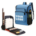 The Oxford Backpack Has a Large Capacity with a Zipper Closure Suitable for Household Cleaning Tools