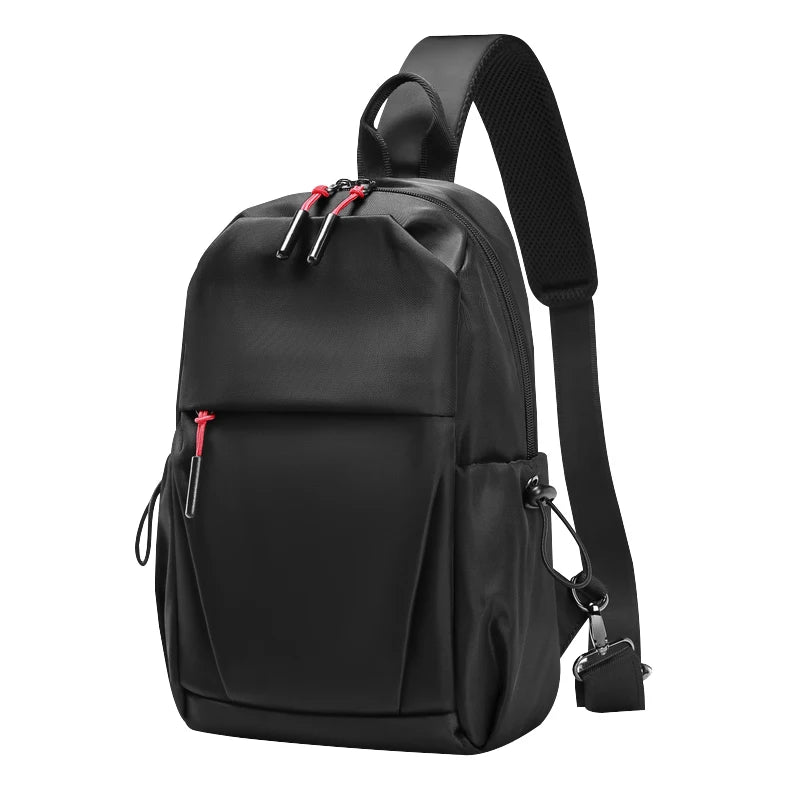 Hot Sell Wholesale Fashion Men Custom Waterproof Shoulder Bag Crossbody Chest Sling Bag for Men