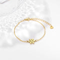 Cheap and Fashionable Stainless Steel Snowflake Bracelet Women's Jewelry Bracelet Wholesale of Hand Accessories