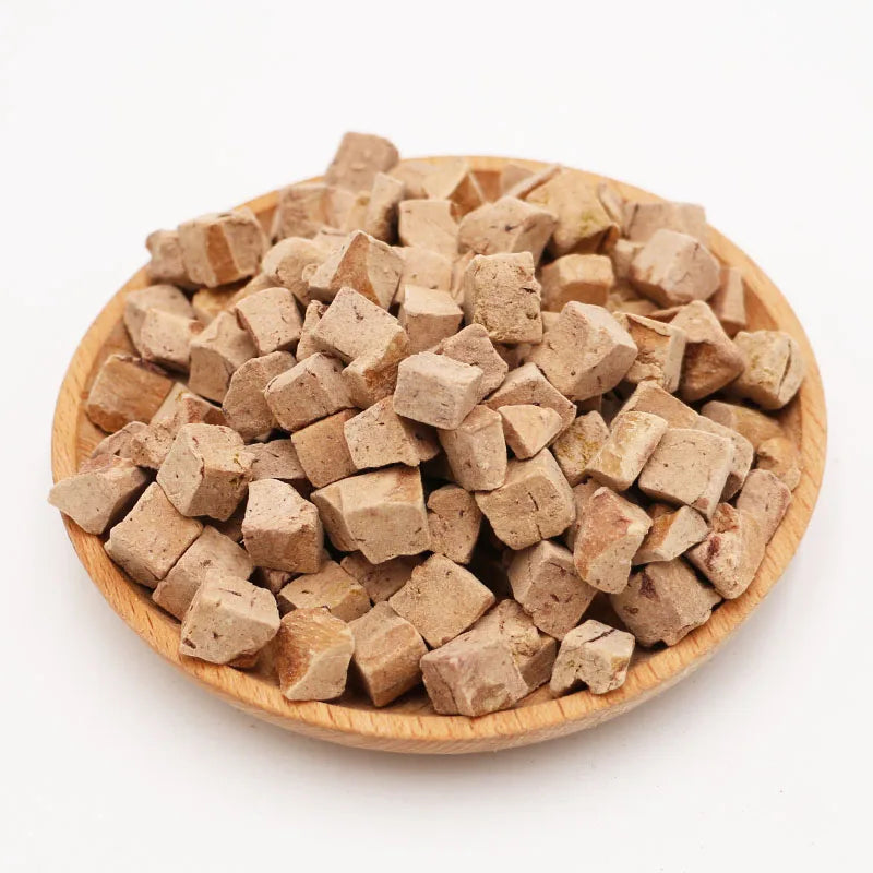 Low Price Wholesale Chicken Food Customized Packaging Pet Snacks Dried Snacks OEM ODM Products Dried Chicken Liver Cube