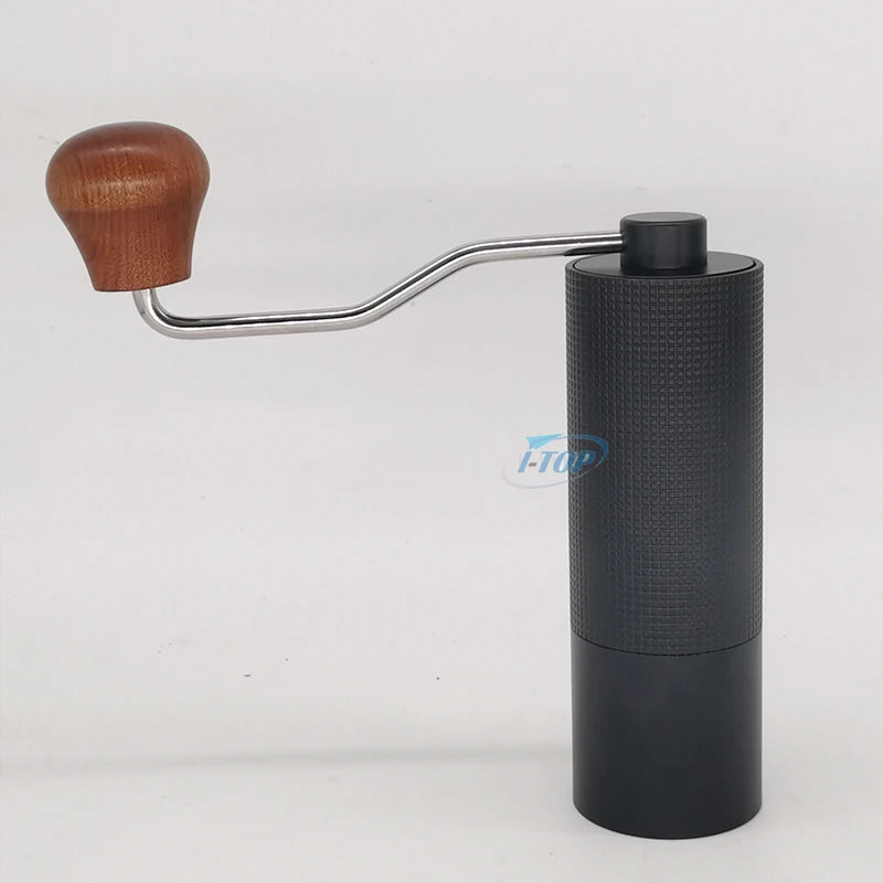 Hand Coffee Grinder with Stainless Steel Contemporary Conical Burr Adjustable Settings Manual Coffee Grinder