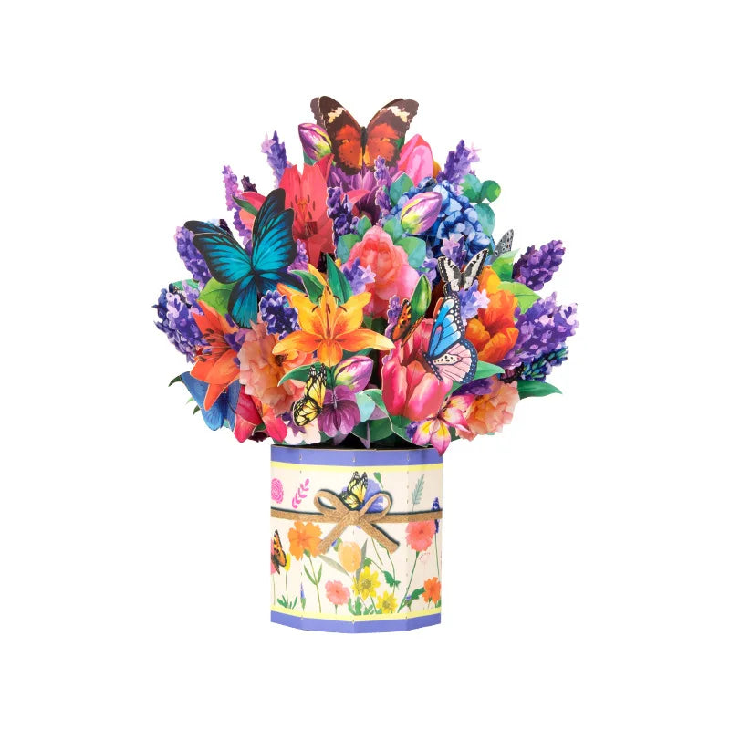 2024 New Design Table Card Mother's Day  3D Pop up Paper Card