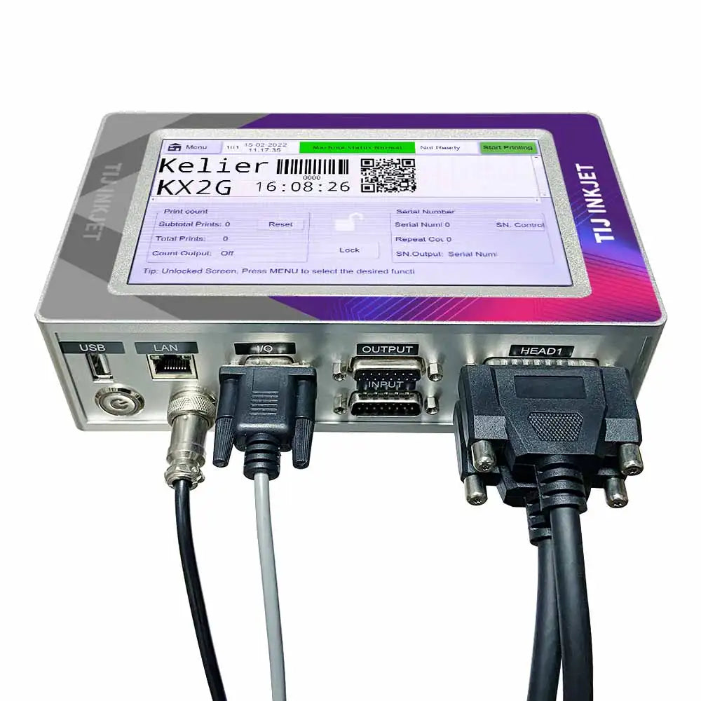 Kelier Bottle Production Date Coder Online Inkjet Printer for Production Date