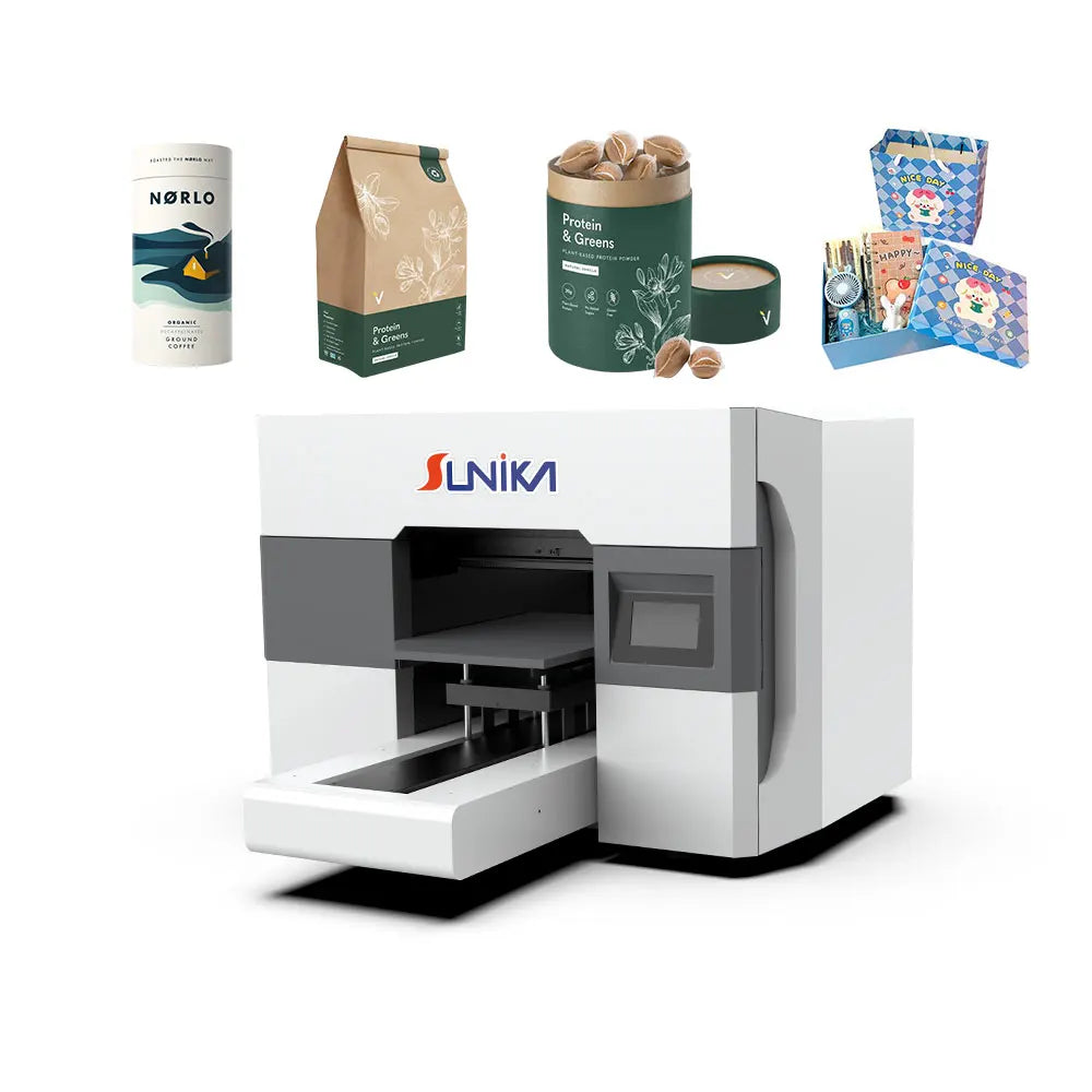 China Manufacturer Small Size UV Flatbed Printer A3 Printing Machine 30cm Mini UV DTF I3200 Printhead Sheet Film A4