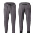 OEM ODM US Size Men's Stretch Blank Jogger Nylon Track Pants Quick-Dry Breathable Gym Running Trousers for Men