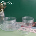 Wholesale Large Capacity Kitchen Plastic Food Storage Jar Container 500/800/1000ml PET GKP8992 for Cookie Packaging