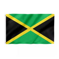 Promotional Product Hot Sale Double Side Printed 100%Polyester  Outdoor Decoration Custom Jamaica Jamaican Flag