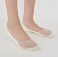 Hot Summer Thin No Show Tab Silica Socks Womens Invisible Mesh Socks Transparent Socks